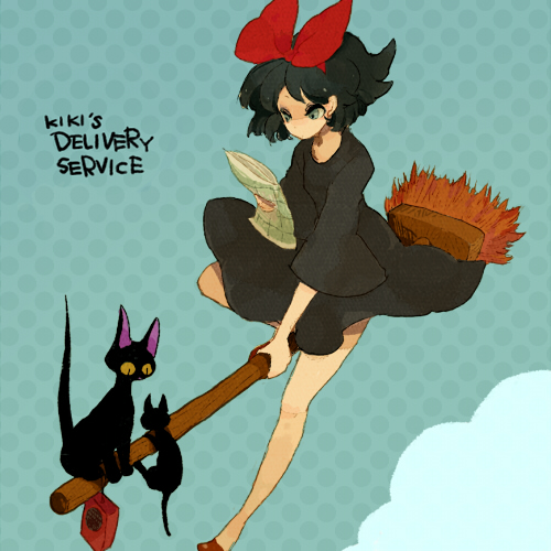 Kiki’s Delivery Service fan art