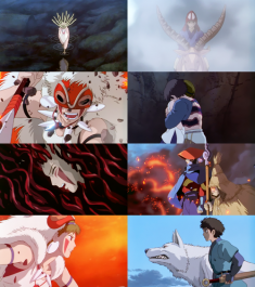 Cut off a wolf’s head and it still has the power to bite! Scenes from Hayao Miyazaki’s Princess  ...