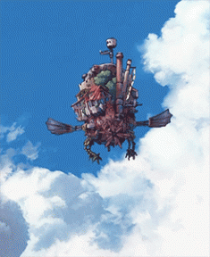 Howl’s Moving Castle animated gif ハウルの動く城