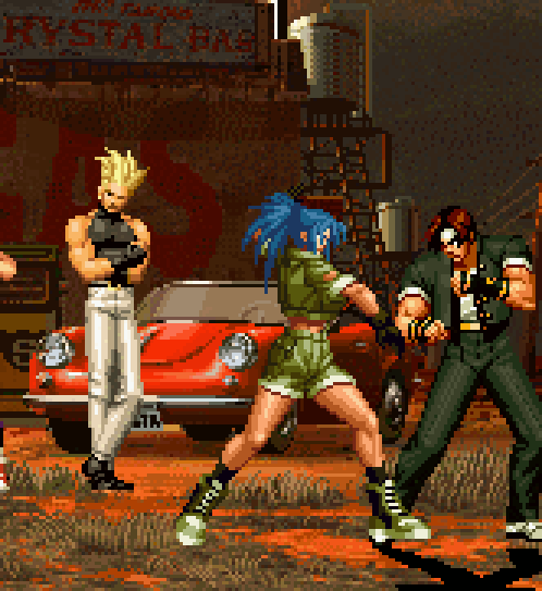 King of Fighters ‘96, Neo Geo – animated gif