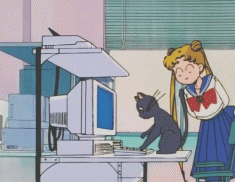 Luna is a talking cat, advisor to Usagi Tsukino and a computer genius – sailor moon animat ...