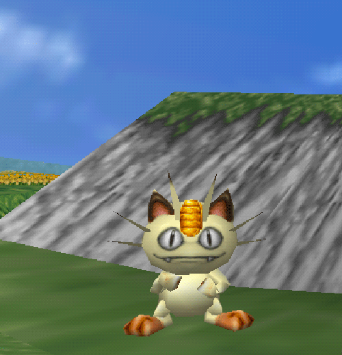 Meowth – pokemon snap animated gif