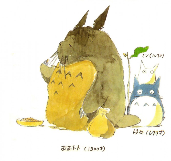 My Neighbor Totoro となりのトトロ preproduction art