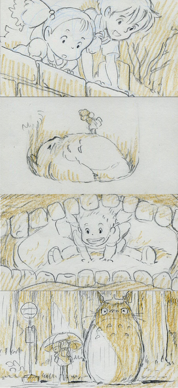 My Neighbor Totoro となりのトトロ storyboards