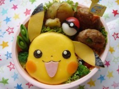 Pikachu Pokémon bento box