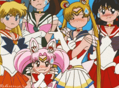 Sailor Moon isn’t a poser!  animated gif