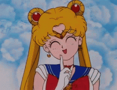 Sailor moon is pleased to meet you! animated gif