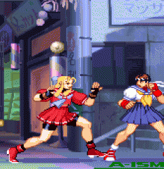 Street Fighter Alpha 3, arcade – animated gif
