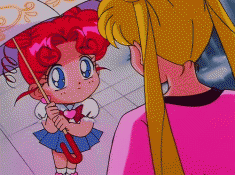 What’s your name? Chibi Chibi! – animated gif from sailor moon