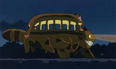 animated gif from Hayao Miyazaki’s My Neighbor Totoro