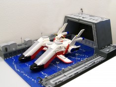 Lego Archangel: The main battleship from anime Gundam Seed.