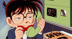 Detective Conan animated gif 名探偵コナン