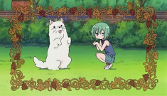 Teaching Cheery-chan how to be a dog! Lucky Star
