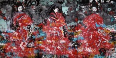 Graffiti by Hush: Doe-eyed Anime Girls