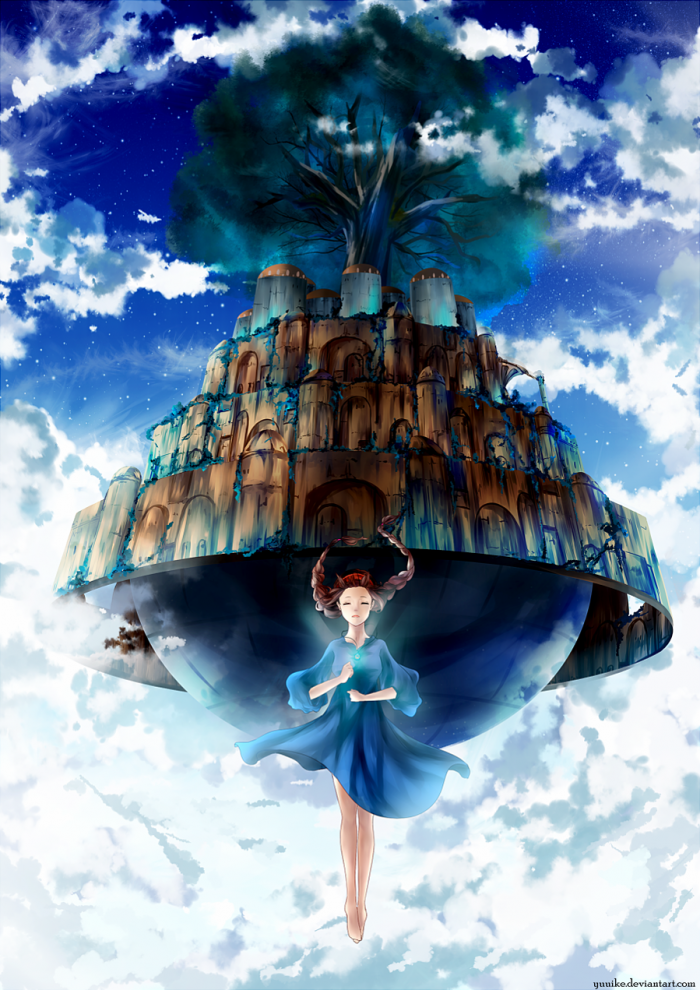 Laputa: Castle in the Sky by yuuike