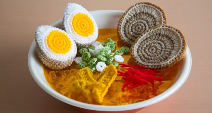 How to Knit Yourself the Perfect Bowl of Ramen | Spoon & Tamago