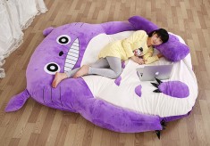 Cute Gift Ideas For Totoro Fans! a Totoro bed