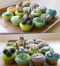 My Neighbor Totoro cupcakes