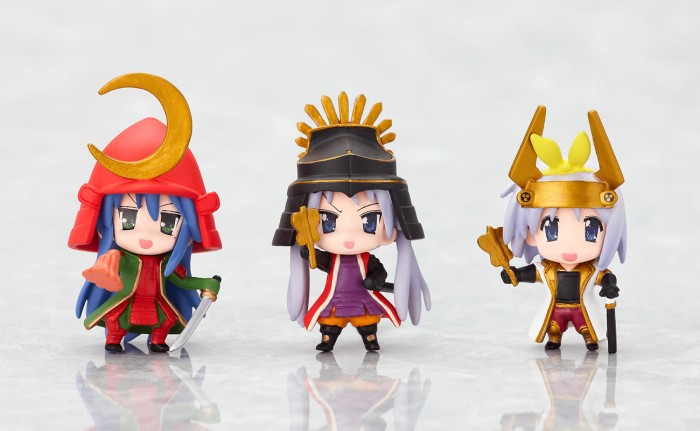 Nendoroid PLUS: Lucky Star Cosplay Charm Series 2 — Military cosplay from the Sengoku era!