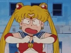 sailor moon is a bit upset right now – animated gif