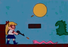 sailor moon vs godzilla the video game! animated gif