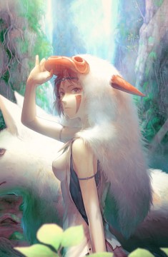Princess Mononoke fan art もののけ姫 
SEVENTH HEAVEN — 「もののけ姫」/「狼屋」の作品 [pixiv] #pi ...