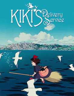 Hayao Miyazaki’s Studio Ghibli movie posters as animated gifs