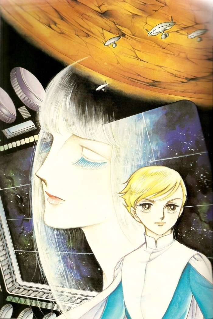 Some gorgeous color plates from Keiko Takemiya’s sci-fi classic To Terra.