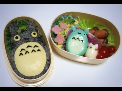My Neighbor Totoro bento tutorial – YouTube