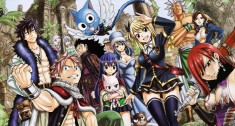 Fairy Tail フェアリーテイル – characters from the manga