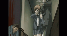 Why Gunslinger Girl is a bad ass anime series – animated gif