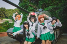 Girls und Panzer cosplay from China