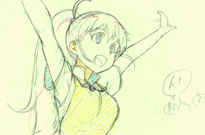 Animation drawing from Wagnaria!!