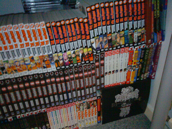 This is a pretty standard manga collection not huge by any means but still pretty big