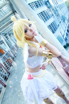Panty cosplay – from Panty & Stocking with Garterbelt