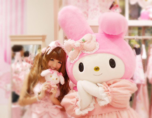 My Melody is a little girl rabbit!