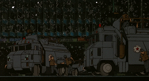 Akira, 1988 directed by Katsuhiro Otomo – animated GIF