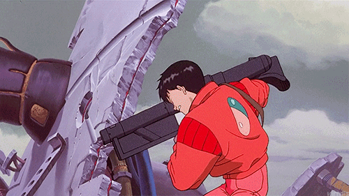 Akira, 1988 directed by Katsuhiro Otomo – animated GIF