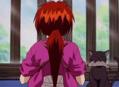 Meow! Rurouni Kenshin animated GIF るろうに剣心 -明治剣客浪漫譚