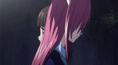 Nana from Elfen Lied – animated gif エルフェンリート
