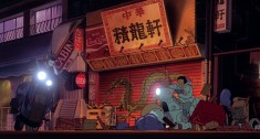 Neo-Tokyo scene from the film Akira