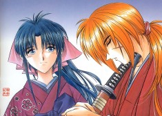 Rurouni Kenshin manga artwork るろうに剣心 -明治剣客浪漫譚