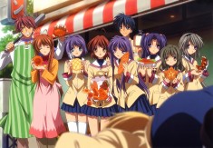 The characters from Clannad クラナド