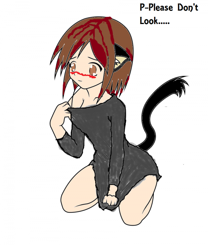 Kaia. Kaia is a neko. She is very shy especially when it comes to lust.