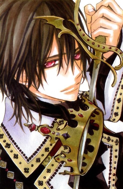 This is a show I watch vampire knight guity this is kename he is a vampire protects a girl he li ...