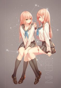 Anime twins