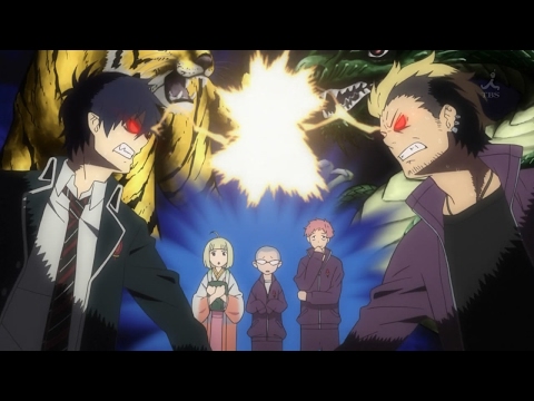 A lot of funny moments in Ao no Exorcist – YouTube