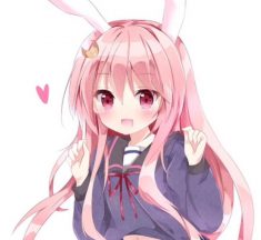 Another kawaii rabbit human!! ( ◠‿◠ )