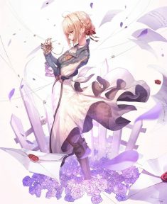 Violet evergarden 
One on the best anime that you may like