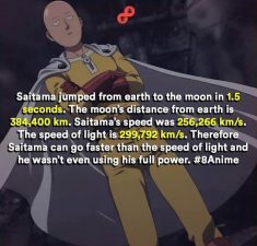 Saitama is one of the most overpowered anime characters that comes to my mind. There is no enemy ...